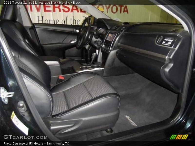Attitude Black Metallic / Black 2012 Toyota Camry SE
