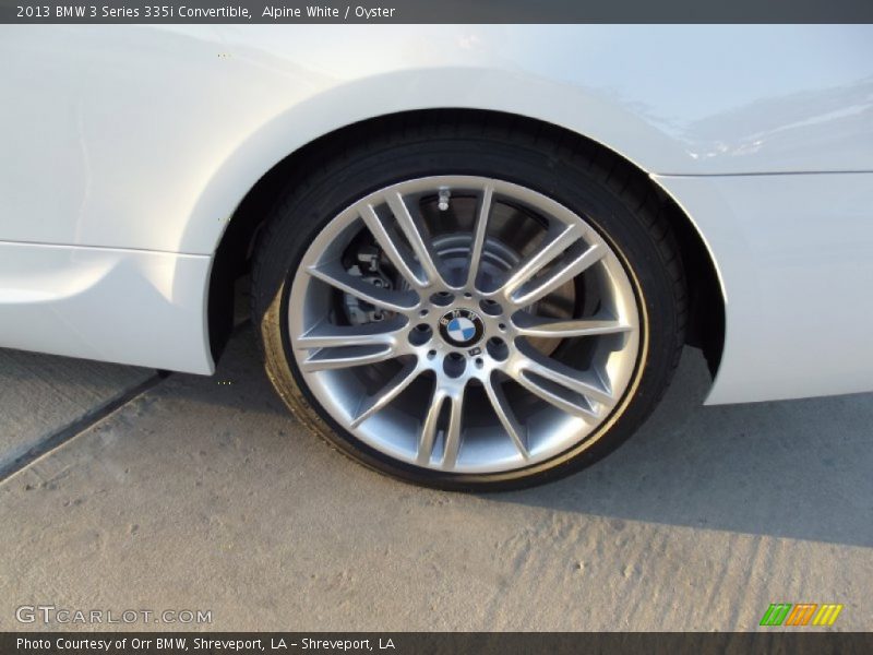 Alpine White / Oyster 2013 BMW 3 Series 335i Convertible