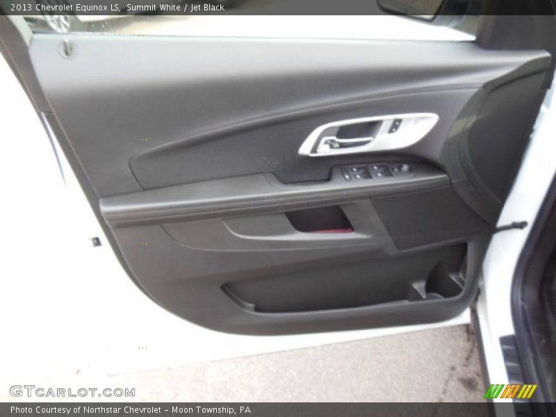 Summit White / Jet Black 2013 Chevrolet Equinox LS