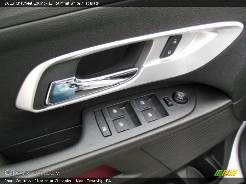 Summit White / Jet Black 2013 Chevrolet Equinox LS