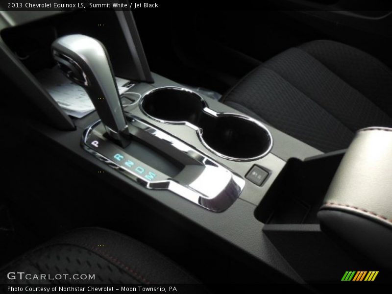 Summit White / Jet Black 2013 Chevrolet Equinox LS