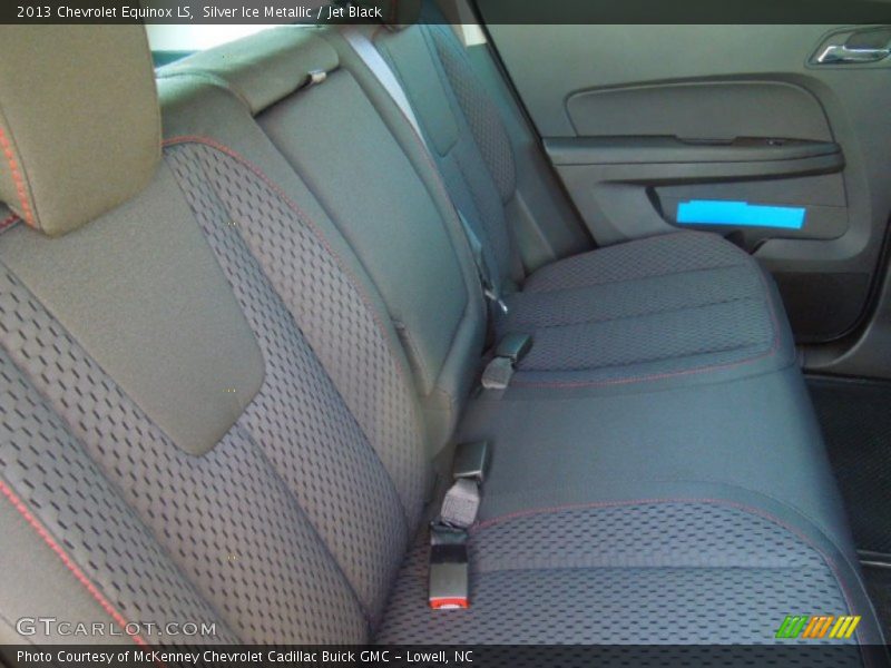 Silver Ice Metallic / Jet Black 2013 Chevrolet Equinox LS