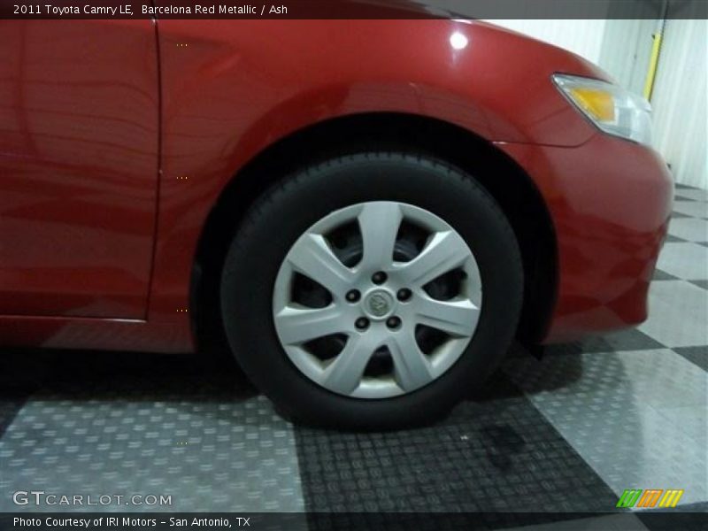 Barcelona Red Metallic / Ash 2011 Toyota Camry LE