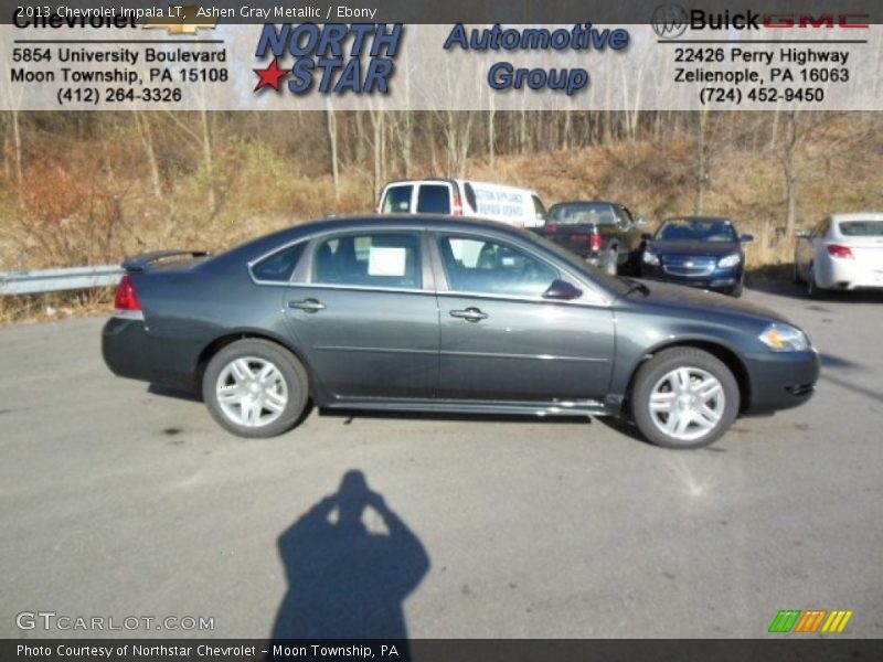 Ashen Gray Metallic / Ebony 2013 Chevrolet Impala LT