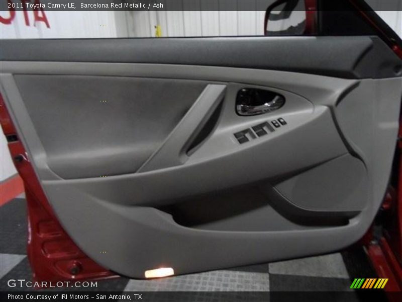 Barcelona Red Metallic / Ash 2011 Toyota Camry LE