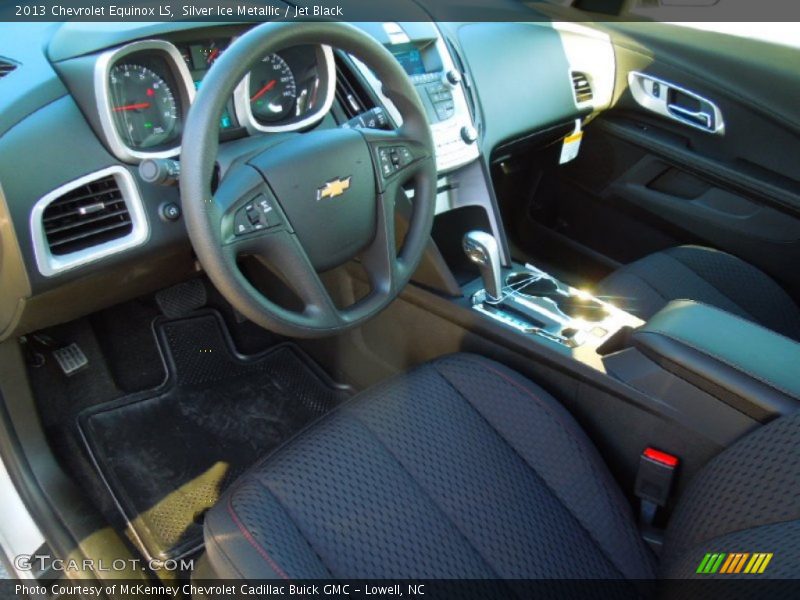 Jet Black Interior - 2013 Equinox LS 