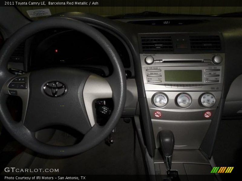 Barcelona Red Metallic / Ash 2011 Toyota Camry LE