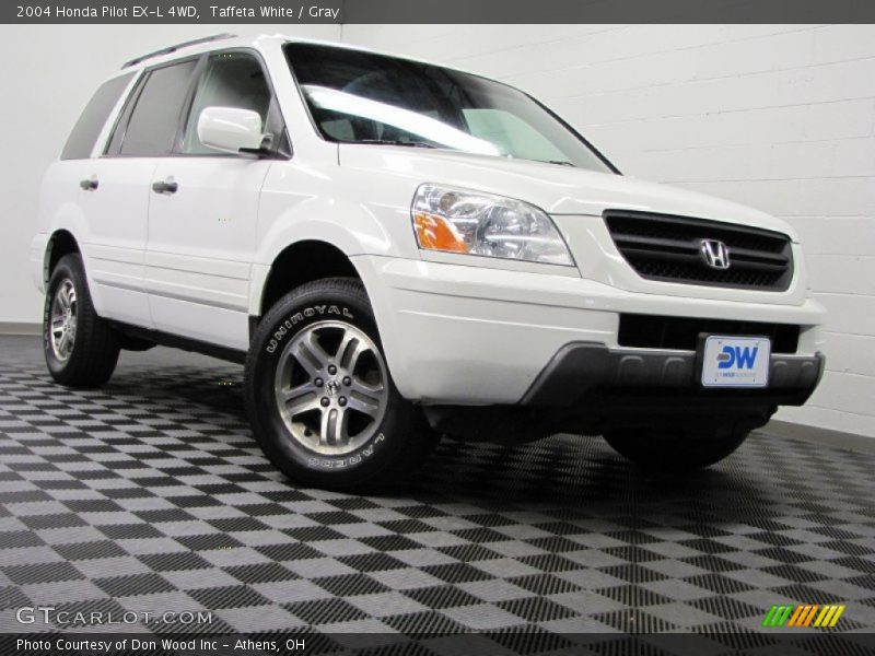 Taffeta White / Gray 2004 Honda Pilot EX-L 4WD