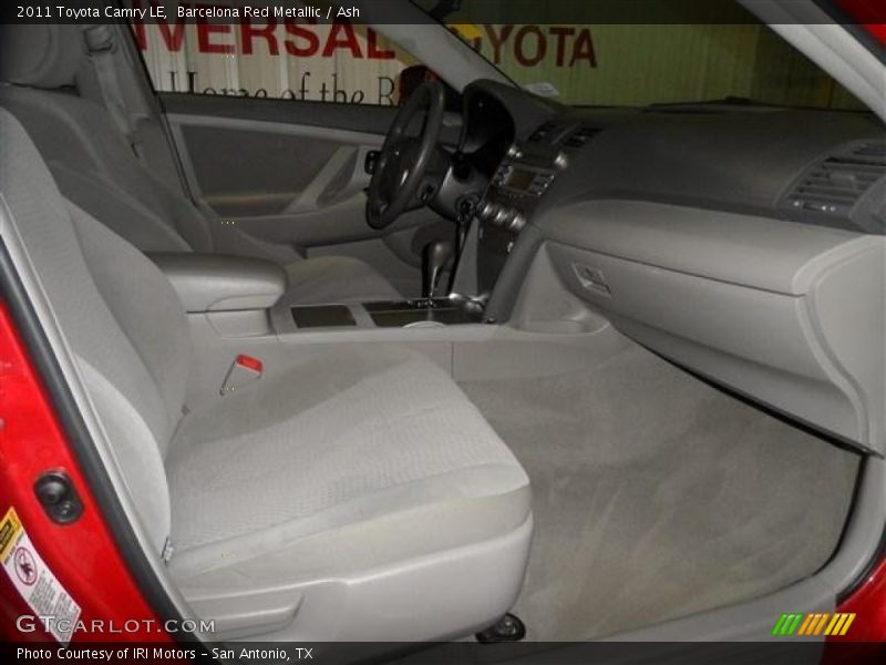 Barcelona Red Metallic / Ash 2011 Toyota Camry LE
