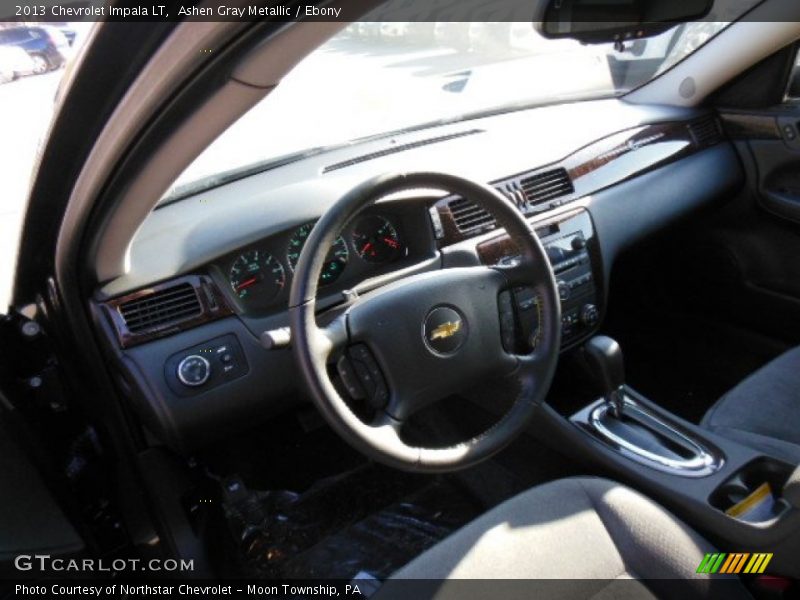 Ashen Gray Metallic / Ebony 2013 Chevrolet Impala LT