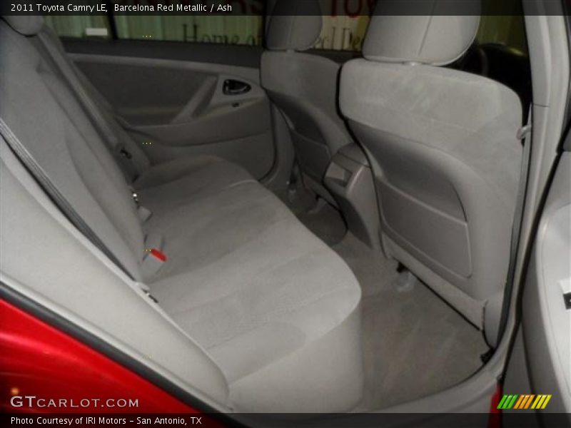 Barcelona Red Metallic / Ash 2011 Toyota Camry LE