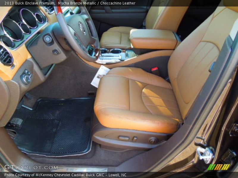 Front Seat of 2013 Enclave Premium