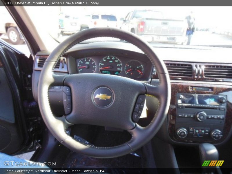 Ashen Gray Metallic / Ebony 2013 Chevrolet Impala LT
