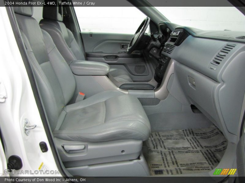 Taffeta White / Gray 2004 Honda Pilot EX-L 4WD