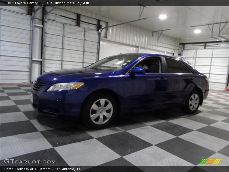Blue Ribbon Metallic / Ash 2007 Toyota Camry LE