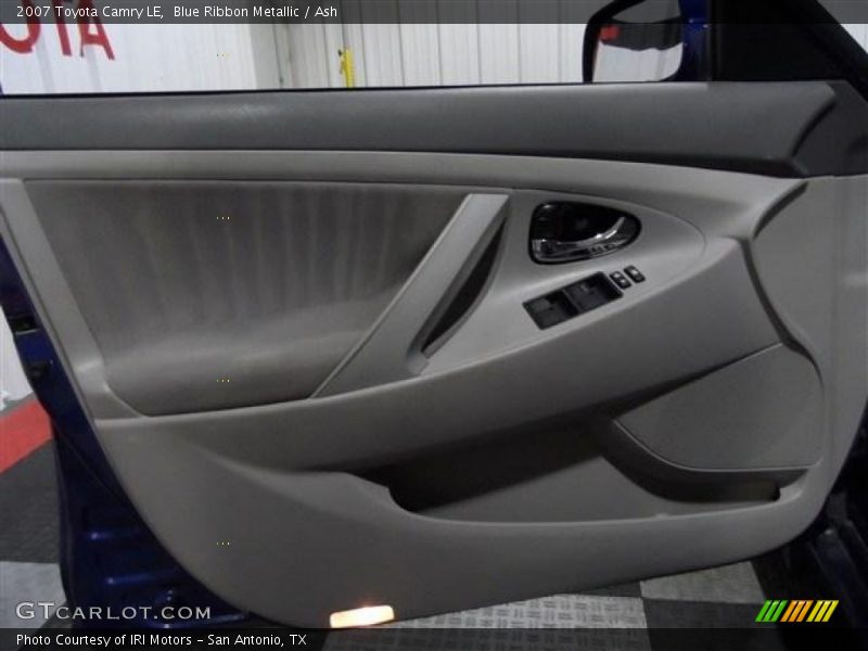 Blue Ribbon Metallic / Ash 2007 Toyota Camry LE