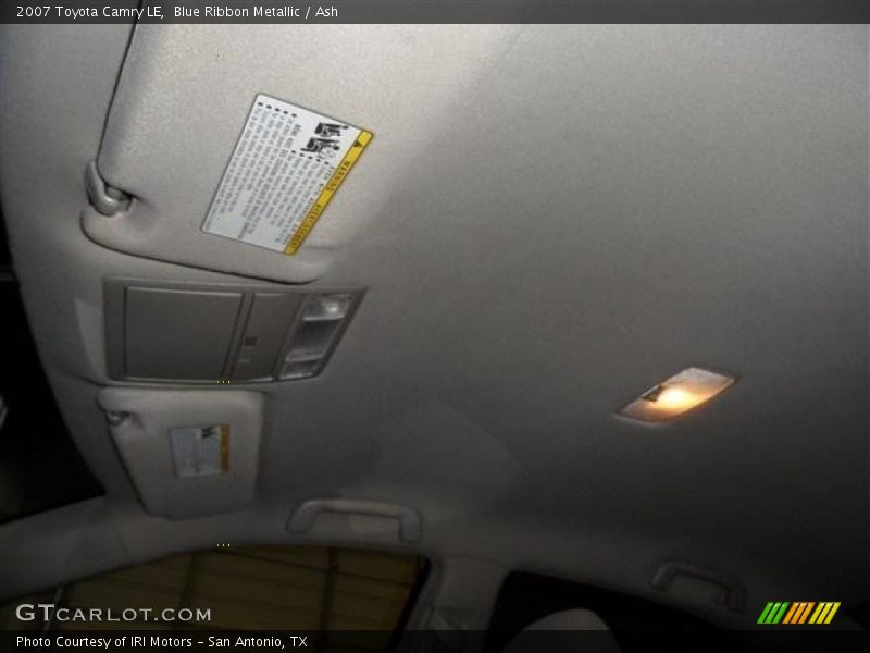 Blue Ribbon Metallic / Ash 2007 Toyota Camry LE