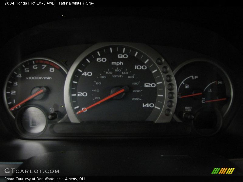 Taffeta White / Gray 2004 Honda Pilot EX-L 4WD