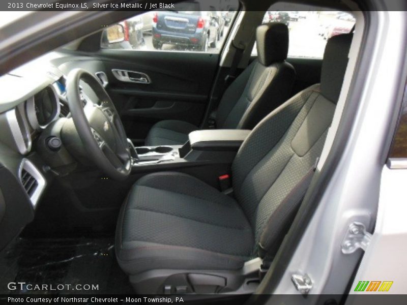Silver Ice Metallic / Jet Black 2013 Chevrolet Equinox LS