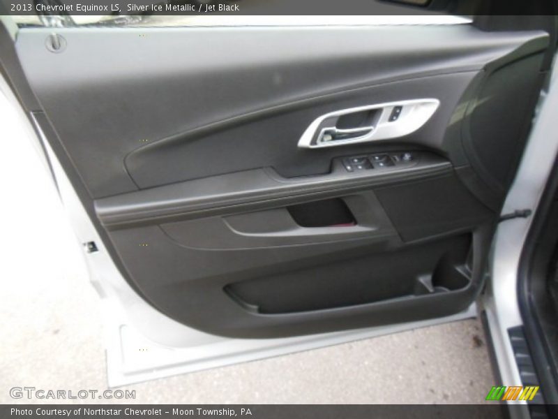 Silver Ice Metallic / Jet Black 2013 Chevrolet Equinox LS