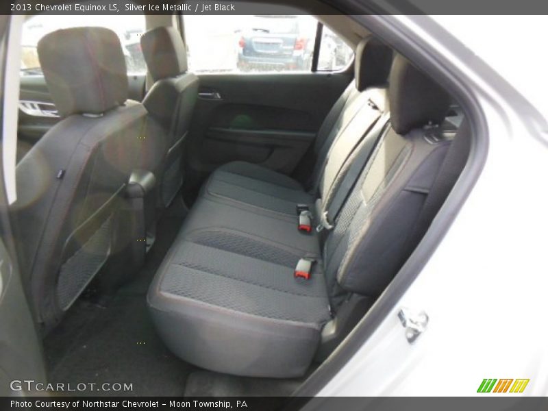 Silver Ice Metallic / Jet Black 2013 Chevrolet Equinox LS