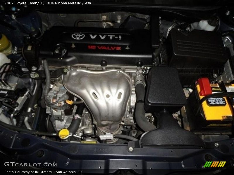 Blue Ribbon Metallic / Ash 2007 Toyota Camry LE