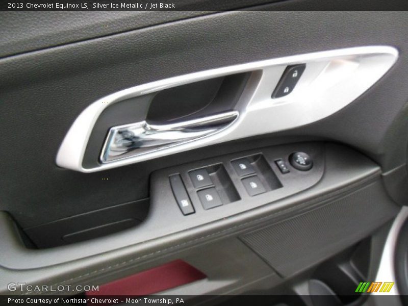 Silver Ice Metallic / Jet Black 2013 Chevrolet Equinox LS