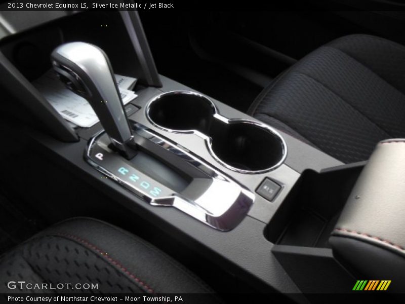 Silver Ice Metallic / Jet Black 2013 Chevrolet Equinox LS
