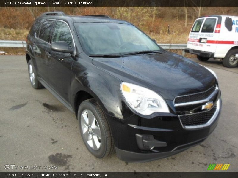 Black / Jet Black 2013 Chevrolet Equinox LT AWD