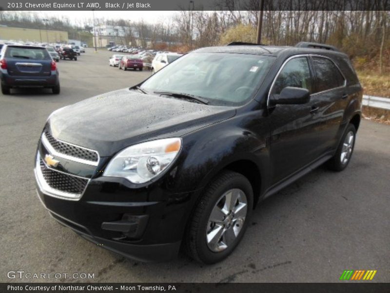 Black / Jet Black 2013 Chevrolet Equinox LT AWD