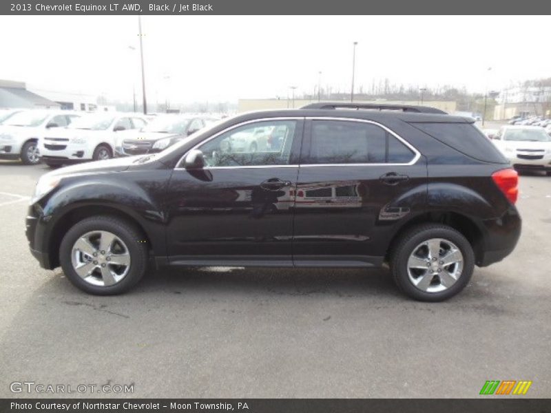 Black / Jet Black 2013 Chevrolet Equinox LT AWD