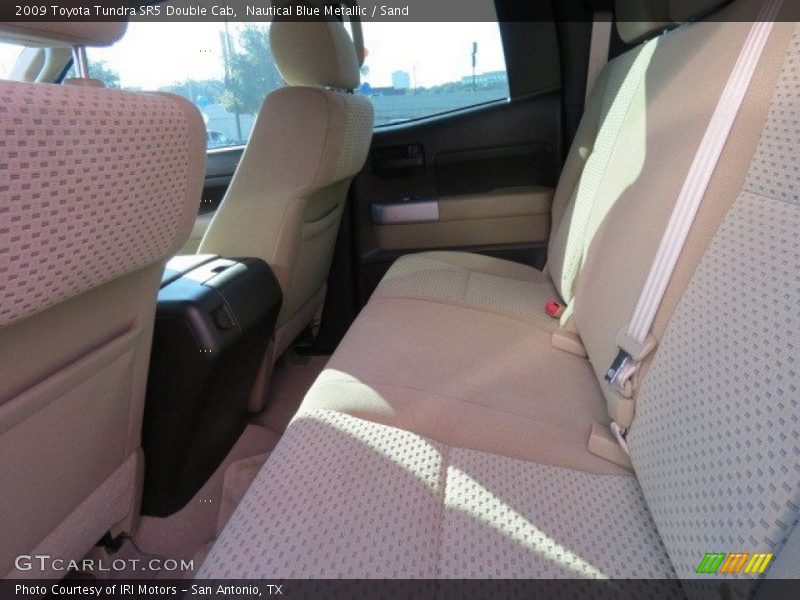 Nautical Blue Metallic / Sand 2009 Toyota Tundra SR5 Double Cab