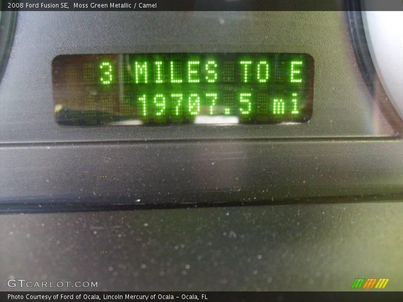 Moss Green Metallic / Camel 2008 Ford Fusion SE