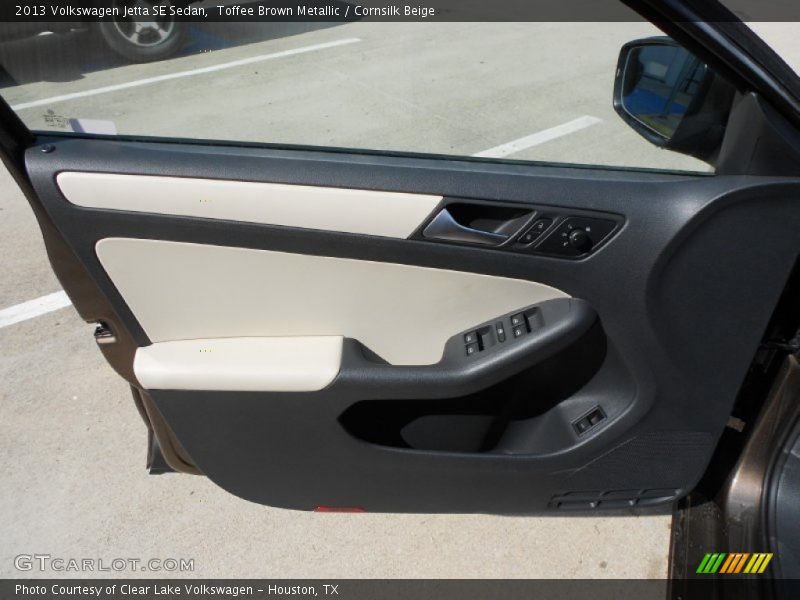 Toffee Brown Metallic / Cornsilk Beige 2013 Volkswagen Jetta SE Sedan