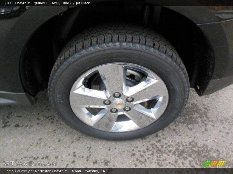 Black / Jet Black 2013 Chevrolet Equinox LT AWD