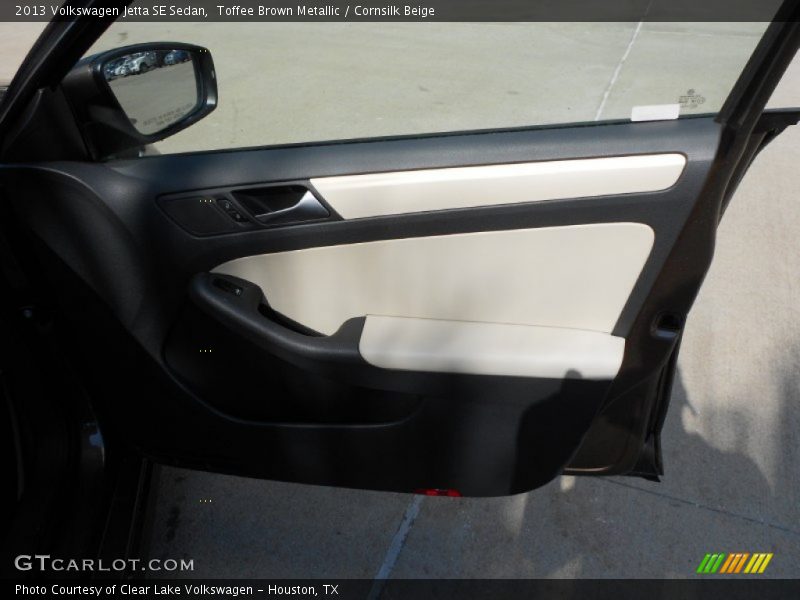 Toffee Brown Metallic / Cornsilk Beige 2013 Volkswagen Jetta SE Sedan