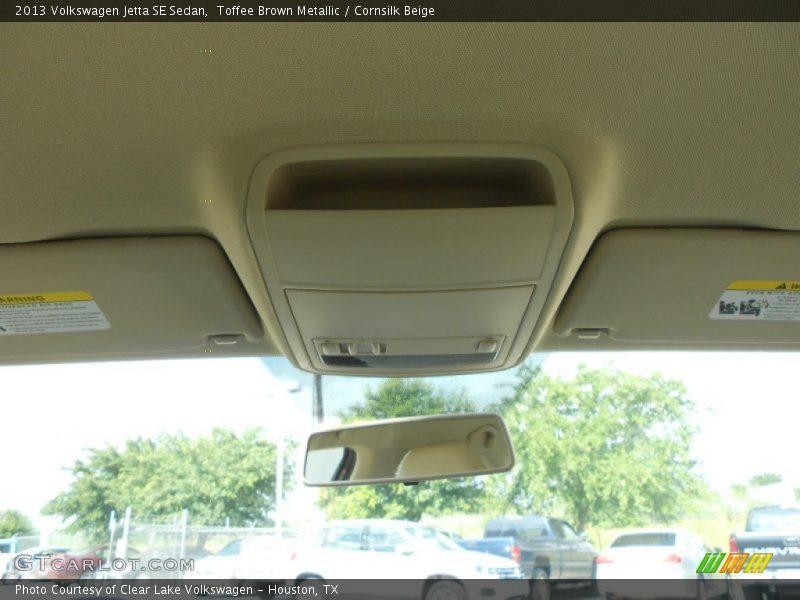 Toffee Brown Metallic / Cornsilk Beige 2013 Volkswagen Jetta SE Sedan