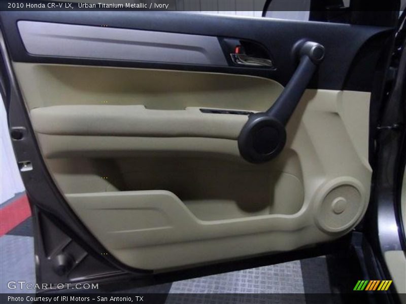 Urban Titanium Metallic / Ivory 2010 Honda CR-V LX