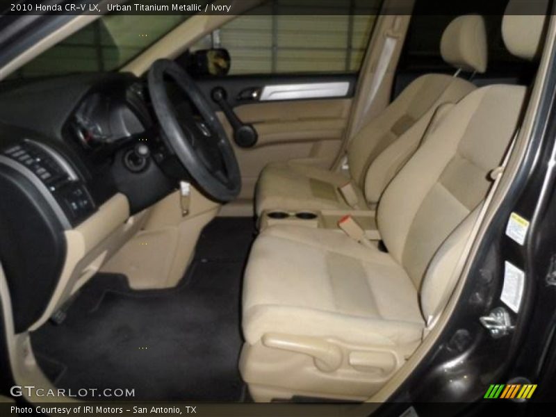 Urban Titanium Metallic / Ivory 2010 Honda CR-V LX