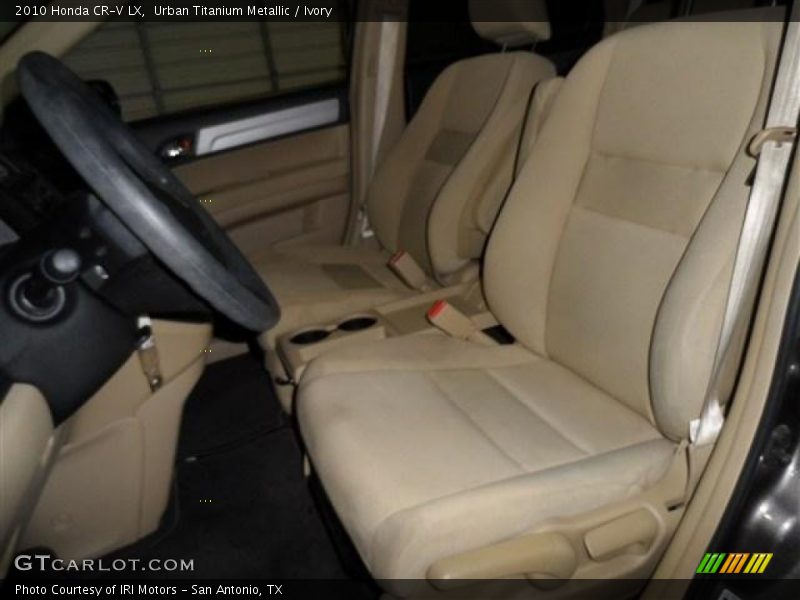 Urban Titanium Metallic / Ivory 2010 Honda CR-V LX