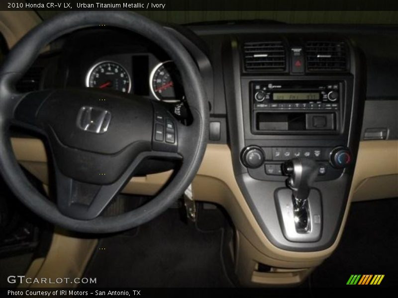 Urban Titanium Metallic / Ivory 2010 Honda CR-V LX
