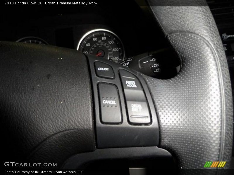 Urban Titanium Metallic / Ivory 2010 Honda CR-V LX
