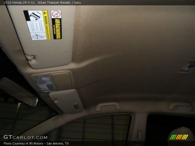 Urban Titanium Metallic / Ivory 2010 Honda CR-V LX