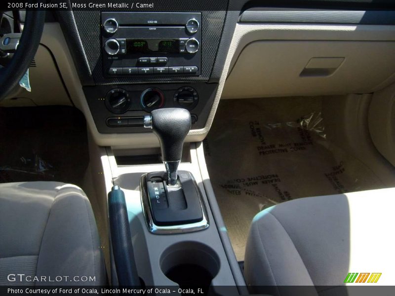 Moss Green Metallic / Camel 2008 Ford Fusion SE