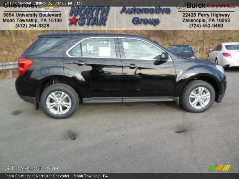 Black / Jet Black 2013 Chevrolet Equinox LS