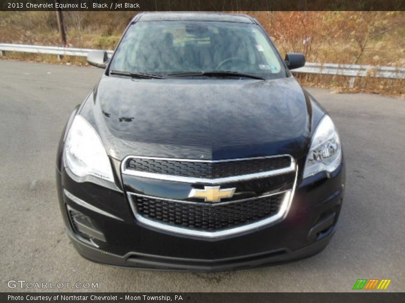 Black / Jet Black 2013 Chevrolet Equinox LS