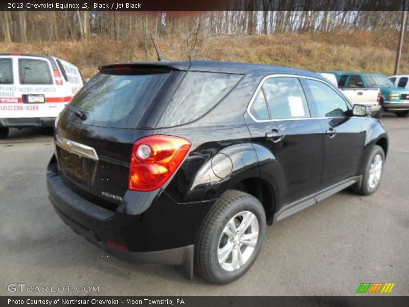 Black / Jet Black 2013 Chevrolet Equinox LS