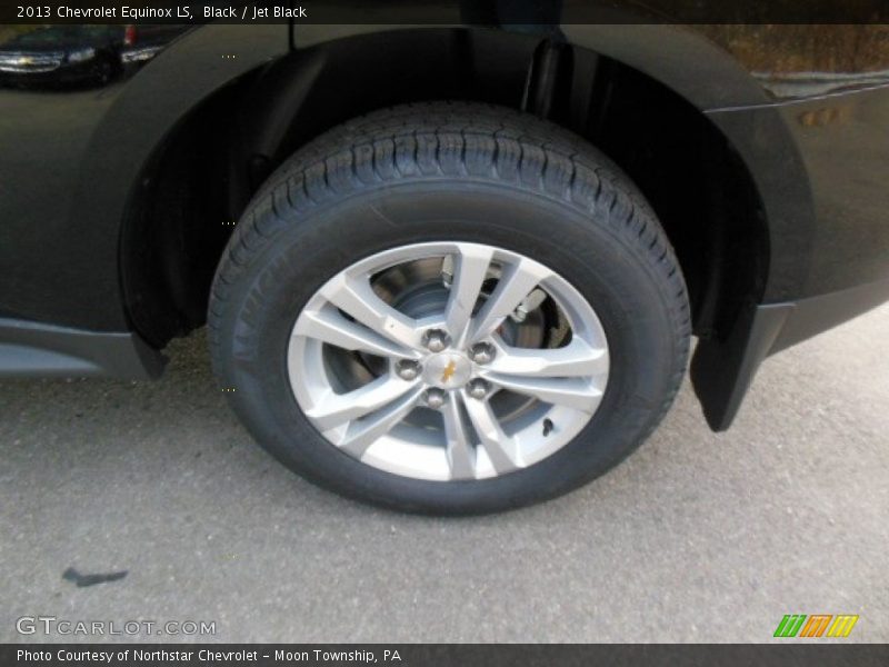 Black / Jet Black 2013 Chevrolet Equinox LS
