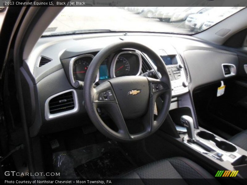 Black / Jet Black 2013 Chevrolet Equinox LS