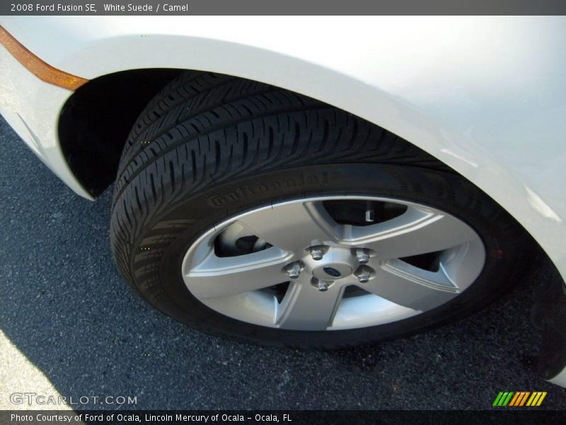 White Suede / Camel 2008 Ford Fusion SE